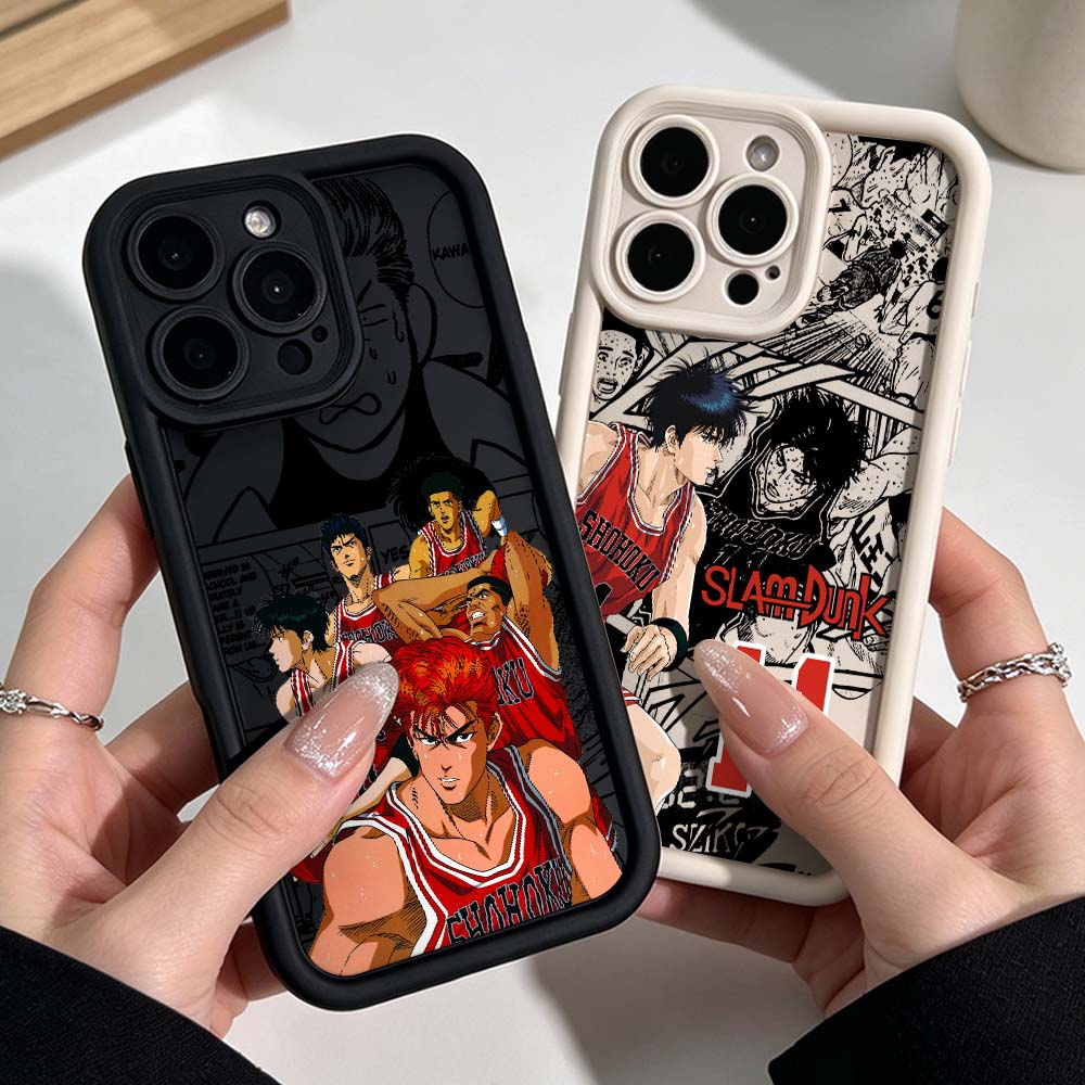 Apple Iphone 16 - Cover in Silicone S-Slam Dunk Animation