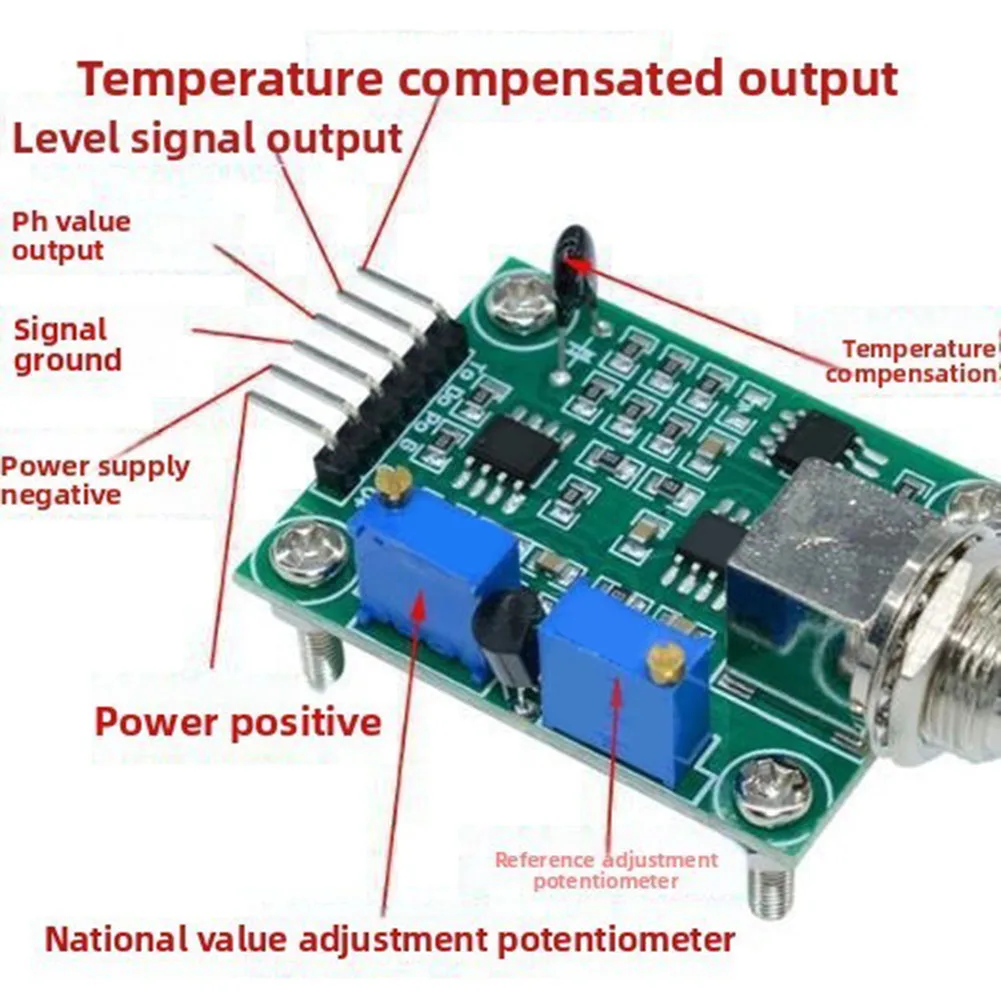 Hydration Sensor Skin - Modulo Sensore PH con Sonda Elettrodo