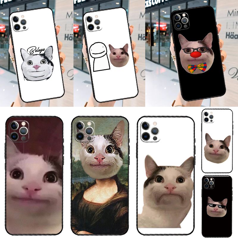 Oppo A78 - Custodia con meme del beluga gatto