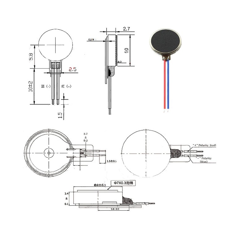 30 Pz 10x2.7mm Mini Motore di  - Muscle Sensor Emg recensione e prezzo