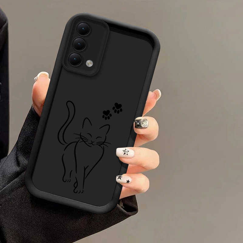 Custodia per telefono nera con - Oppo A78 recensione e prezzo