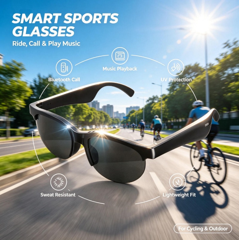 Occhiali da Sole Audio Intelli - Smart Glasses Lens recensione e prezzo